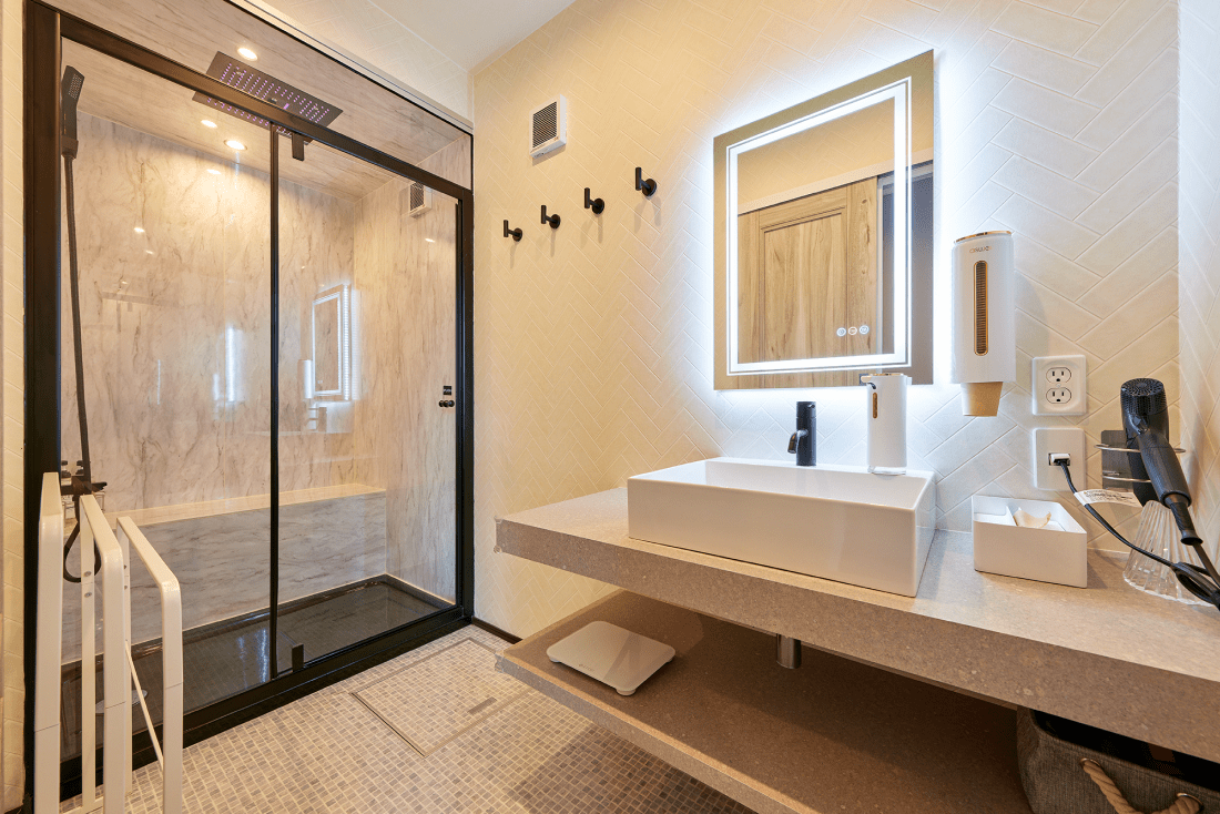 画像:ドレッシングルーム&バスルーム