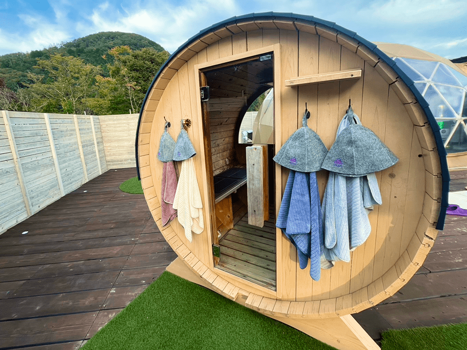 画像：朝サウナとジャグジーで心身リフレッシュ